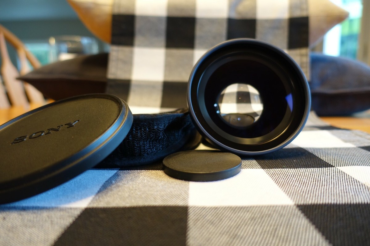 SONY WIDE END CONVERSION LENS X0.7 VCL-MHG07 LENS | eBay