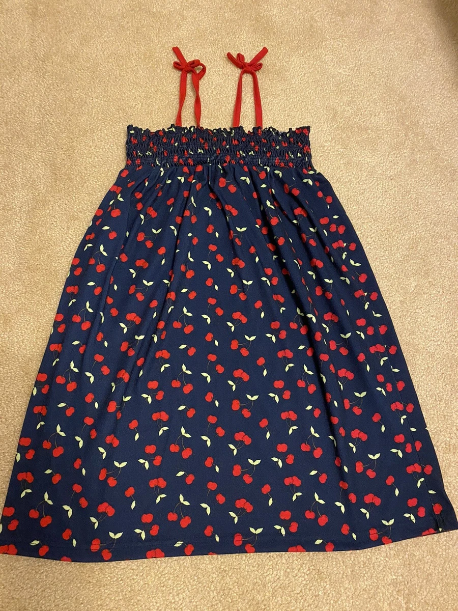NWOT Gymboree Girls Cherry Pie Cute Blue Nightgown Gymmies
