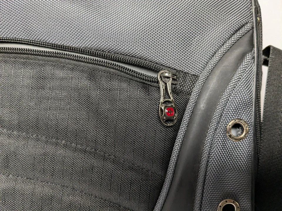 Swissgear by Wenger Swiss Army Knife Brand Multiple Pocket Rugged Messenger Bag - Image 3 of 4