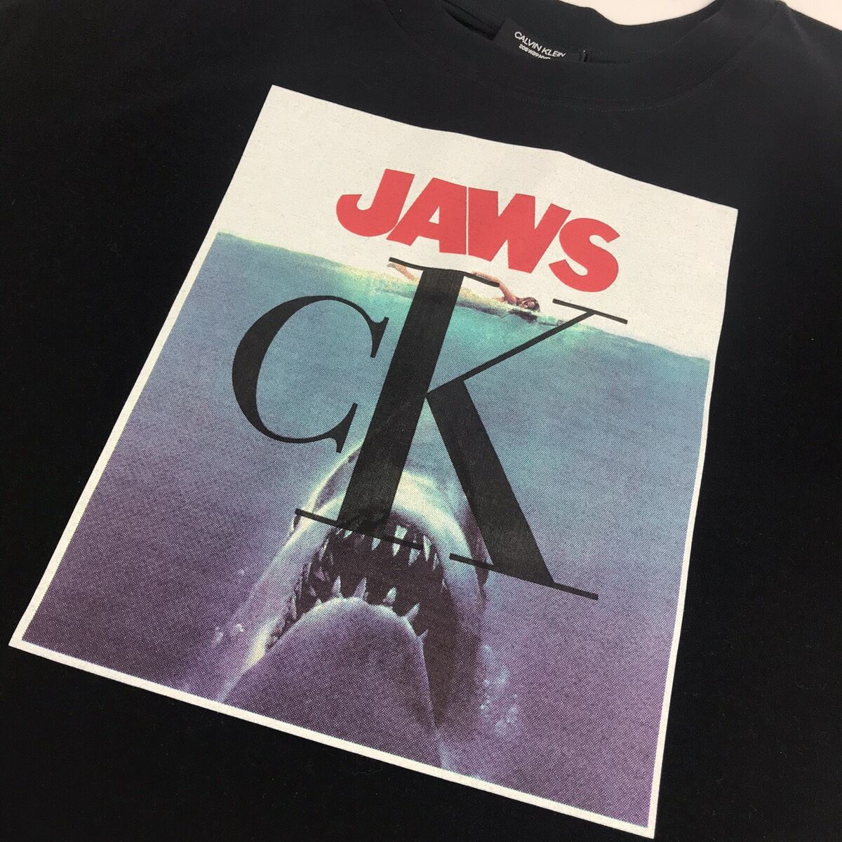 Calvin Klein 205w39nyc Channels Retro Jaws By Raf Simons T Calvin Klein 205w39nyc Channels Retro Jaws By Raf Simons T