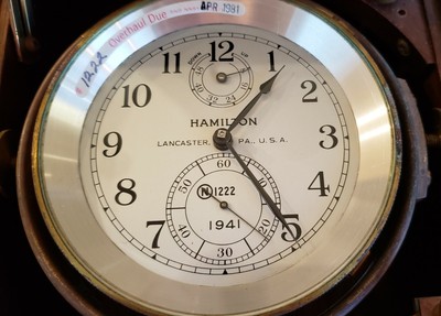 hamilton ship chronometer