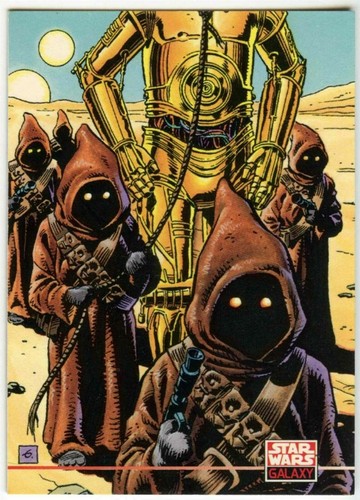 STAR WARS GALAXY SERIES 2 BASE /BASIC CARDS 141 TO 275 CHOOSE BY TOPPS 1994 - Picture 95 of 143