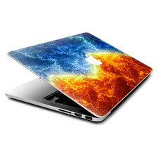 Skin Decals Wrap for MacBook Pro Retina 13" - Fire and Ice