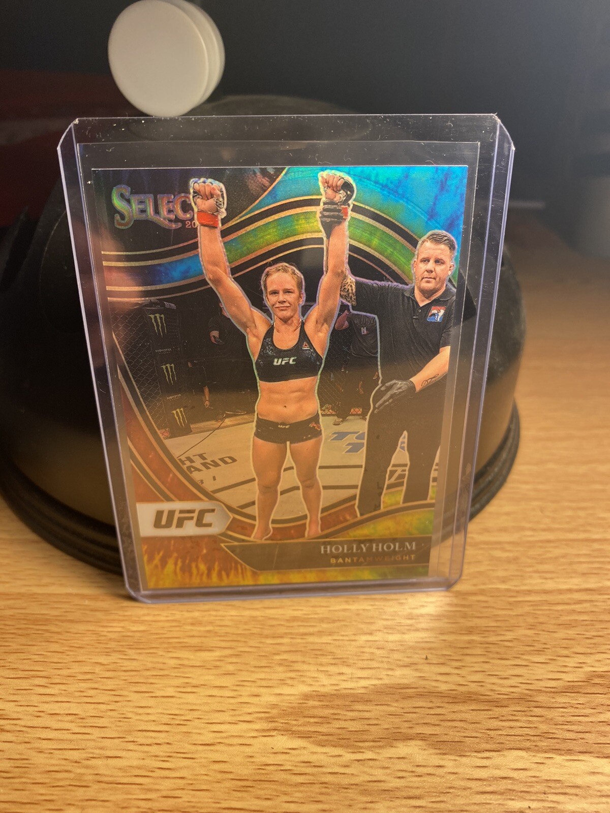 2021 Panini Select UFC Octagonside Tie-Dye Prizm /25 Holly Holm #213
