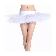 DANCEYOU Practice Tutu 7-Layered Swan Costume Girls Women Platter Pancake Tutu