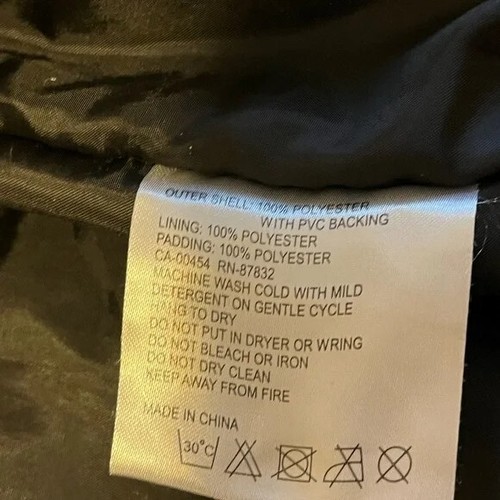 Viking Tempest Tri-Zone Waterproof and Insulated Coat & fleece jacket Mens 2XL - Picture 10 of 15