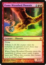 MTG FOIL Flame-Wreathed Phoenix  - Born of the Gods #97