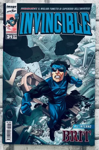 Invincible #60 61 1st Conquest + Brit 7 Ryan Ottley NM Variant Cover