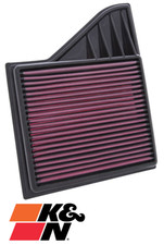 K&N REPLACEMENT AIR FILTER FOR FORD MUSTANG GT MODULAR COYOTE 4.6L 5.0L V8