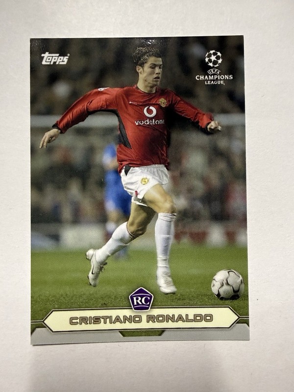 Topps NOW LOST ROOKIE CRISTIANO RONALDO MANCHESTER UNITED PORTUGAL