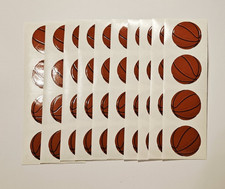 Mrs. Grossman's Stickers Lot of 10 Strips Basketball Sports 2003 Scrapbooking