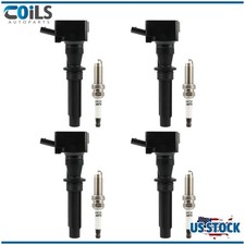 For Jaguar F-Type Land Rover Discovery Sport 2.0L Ignition Coils & Spark Plugs