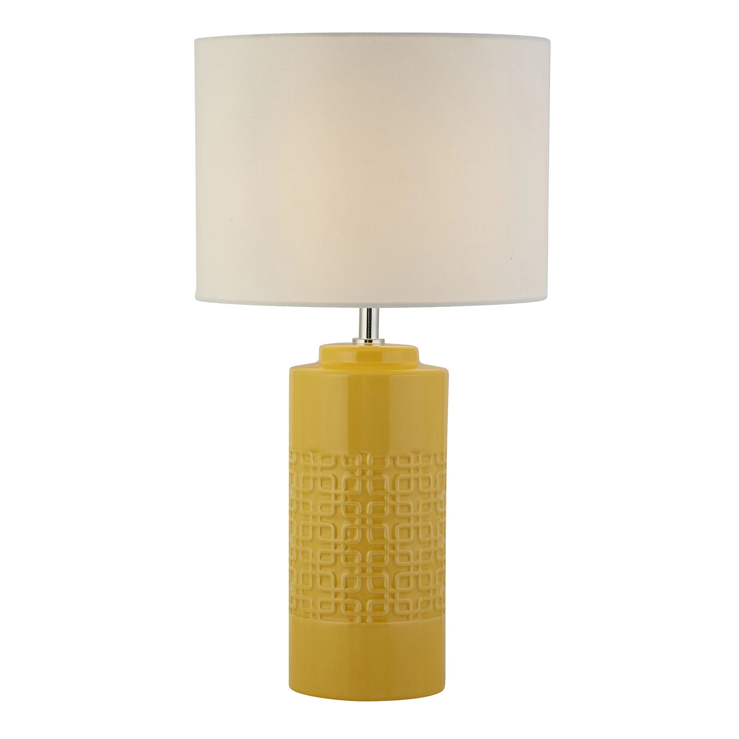Lampada Vintage Charleston Ceramica Gialla E27 | Eleganza Retrò