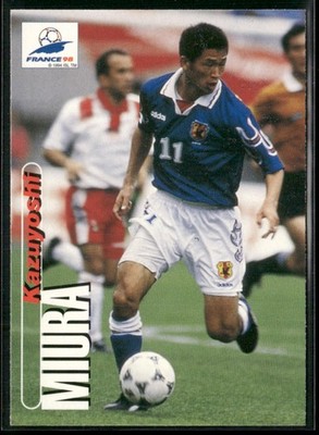 1998 Pannini World Cup France 98 Kazuyoshi Miura Japan #92