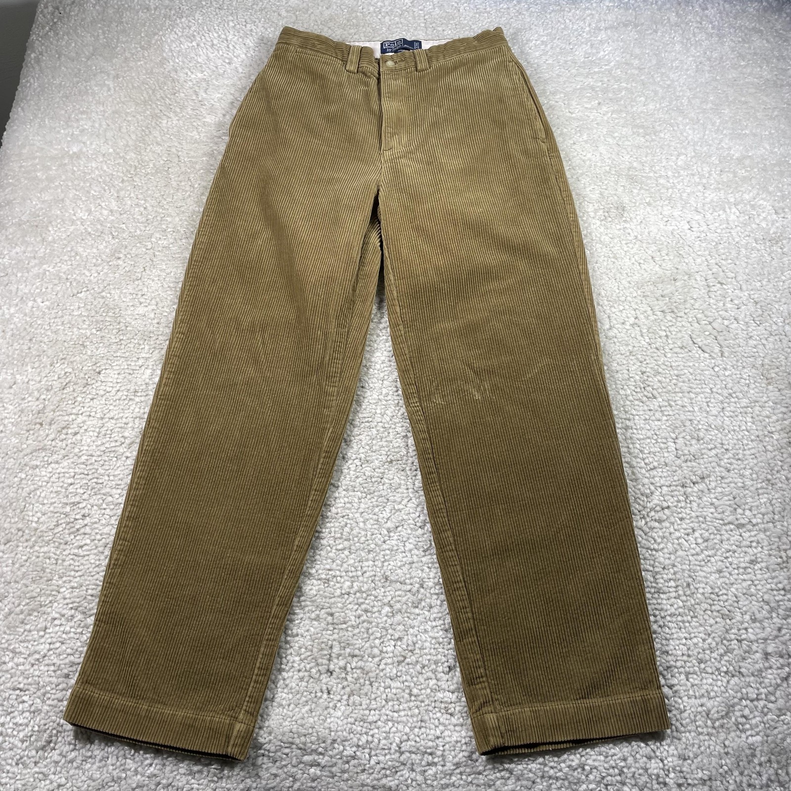 Vintage Polo Ralph Lauren Pants Mens 30x30 Brown Corduroy Philip Chino