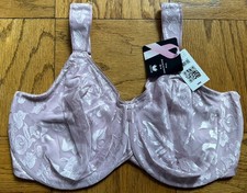 44H Seamless Underwire Bra by Wacoal; AWARENESS, Keepsake Lilac, New
