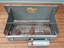 Vintage J.C. Higgins 3 Burner Camp Stove