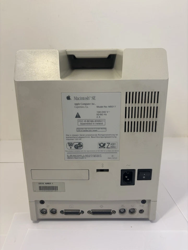 Apple Macintosh SE 1/40 avec Clavier /Fonctionne - Photo 4/4