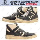 DAIRIKU × Converse Weapon Hi Black White 33702470 Men's Size