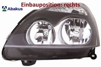 Abakus 551-1138R-LD-EM Hauptscheinwerfer Rechts Scheinwerfer FüR Renault
