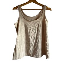 OLD NAVY Latte Jersey Layering Tank Top Women s MEDIUM
