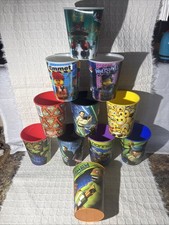 3 McDonalds The Lego Movie 3D Holographic Cups 8 Collectable Star Wars Turtles