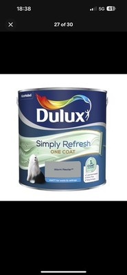 Dulux Simply Refresh Einschichtlack matt 2,5L warm zinn  