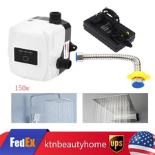 24V Pressure Booster Pump Portable Automatic Water Recirculating Pump for Shower