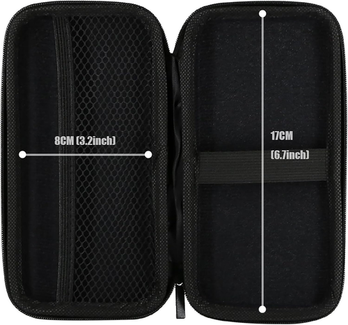 Shockproof Essentials Small Hard Protective Travel Case Electronics (Black) - Picture 4 of 8