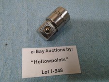 Duro Chrome USA No. 482 vintage Ratchet or Socket Adapter 3/8" F x 1/2" M J948