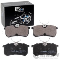 Eurobrake BremsbelÄGe Satz Hinterachse Passend FÜR Ford Fiesta Focus Bremsen |
