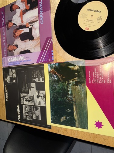 DURAN DURAN CARNIVAL EMI EMS50125 JAPAN VINYL 12 - Picture 3 of 4