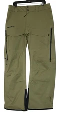 Dakine Ski Snow Pants Men's Size Medium Sender Stretch 3L Snowboard Recco Green
