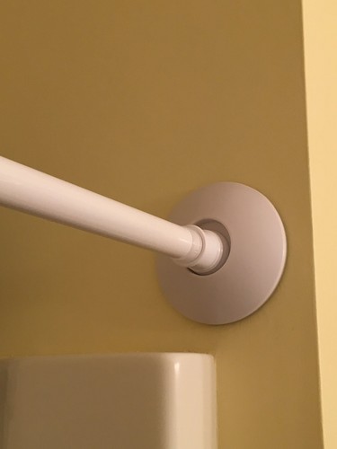 Adjustable Shower Curtain Rod Mounts - 2 Pack for Easy Installation - Picture 3 of 8