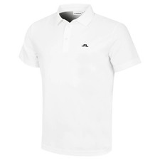 Image of J.Lindeberg Mens 2026 Bert Solid Moisture Wicking Golf Polo Shirt 41% OFF RRP