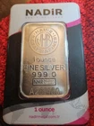 Nadir Mint Sealed Assay Security Code 1 Troy oz .999 Fine Silver