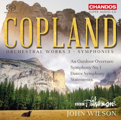 Aaron Copland An Outdoor Overture Symphony No. 1 Dance Symphony Statements CD
