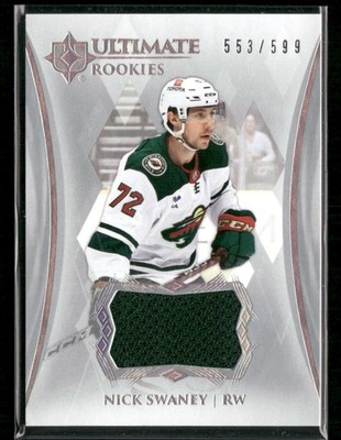 2023-24 Ultimate Collection - Rookies Nick Swaney #188 Jersey /599 (MEM, RC)