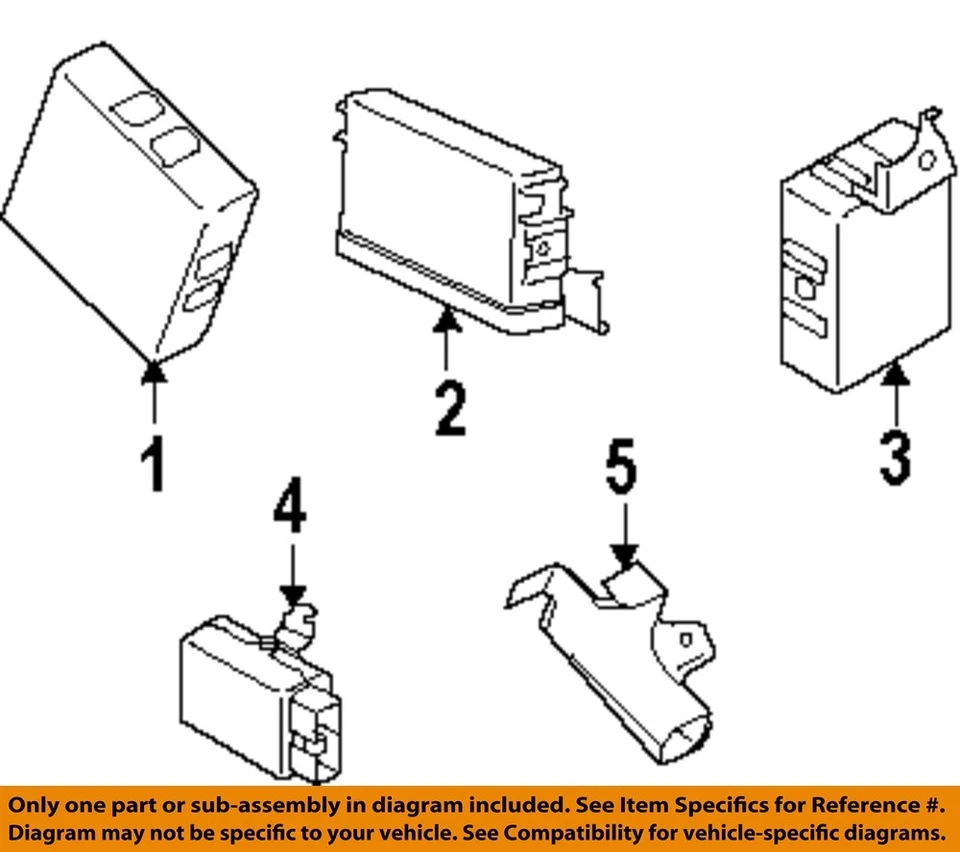 Used Fuel Pump Control Module fits: 2005 Subaru Legacy Fuel Pump RH quarter pane - Image 3 of 4