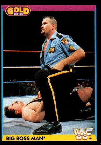 WWF WWE Merlin 1992 Part 1 (Black) Wrestling Trading Cards (summerSlam) Pick One - Picture 188 of 189