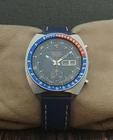 SEIKO CHRONOGRAPH 6139-6002 POGUE AUTOMATIC VINTAGE 70's RARE 17J JAPAN WATCH.