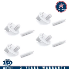 4 Pcs 241993101 Refrigerator Front Support Crisper Cover Support fit Frigidaire