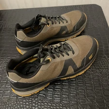 Caterpillar Venward Men’s Composite Toe Safety Shoes, Olive/Black STK#P91376