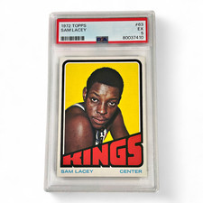 1972 Topps Sam Lacey #63 Graded EX PSA 5