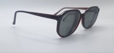 Vintage A362 Brown Oval Sunglasses FRAMES ONLY Hong Kong