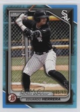 2024 Bowman Draft Sky Blue 195/499 Eduardo Herrera #BD-179 08rm