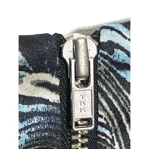 The Limited Dress Polyester Exposed Zip Back XSP XS Petite NWT Blue Geometric - Picture 7 of 13