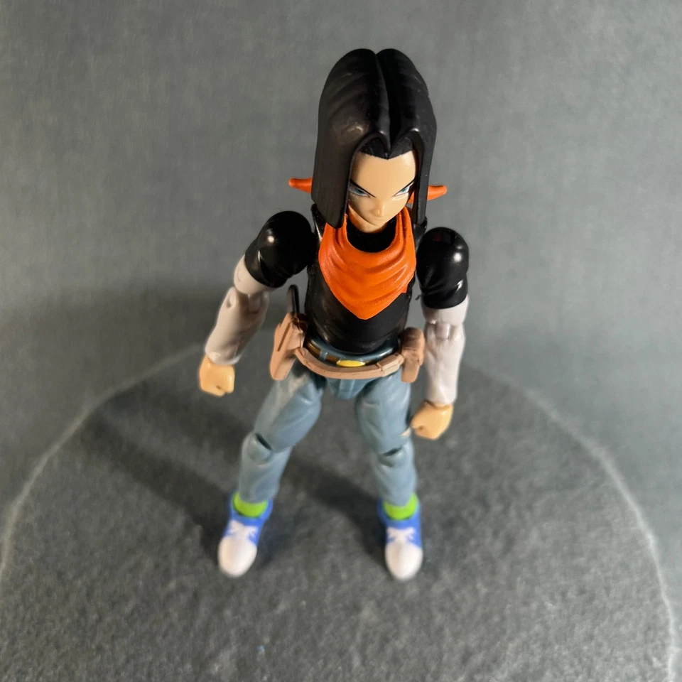 Figura de acción Dragon Stars Dragon Ball Super Z Android 18 2018 Bandai Foto 3 de 4