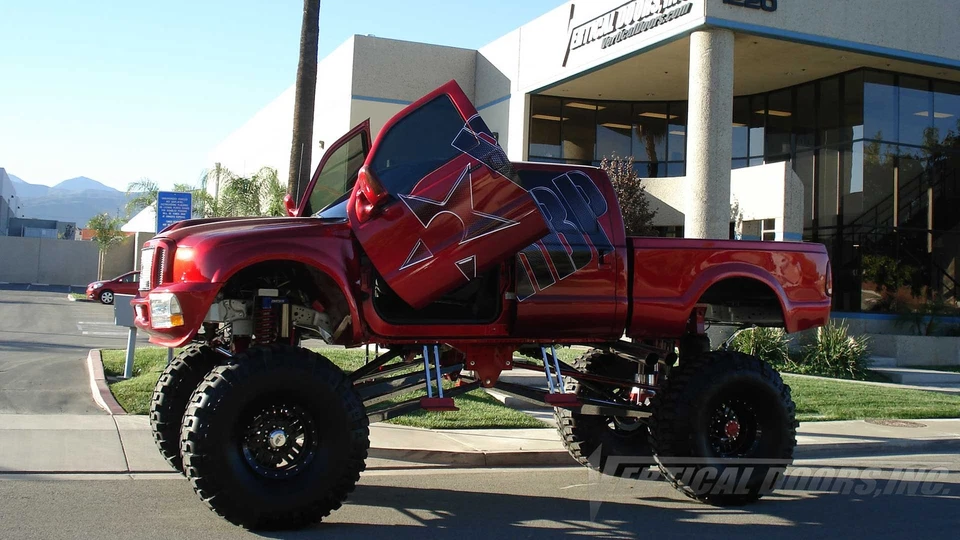 Ford Super Duty F250-F550 1999‑2016 Vertical “Lambo” Door Kit – Bolt‑On,USA MADE - Image 4 of 4