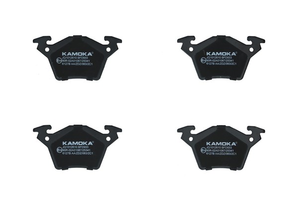 Bremsbelagsatz Scheibenbremse Kamoka JQ1012610 FüR Vito Mercedes 638 Bus W638 5-image
